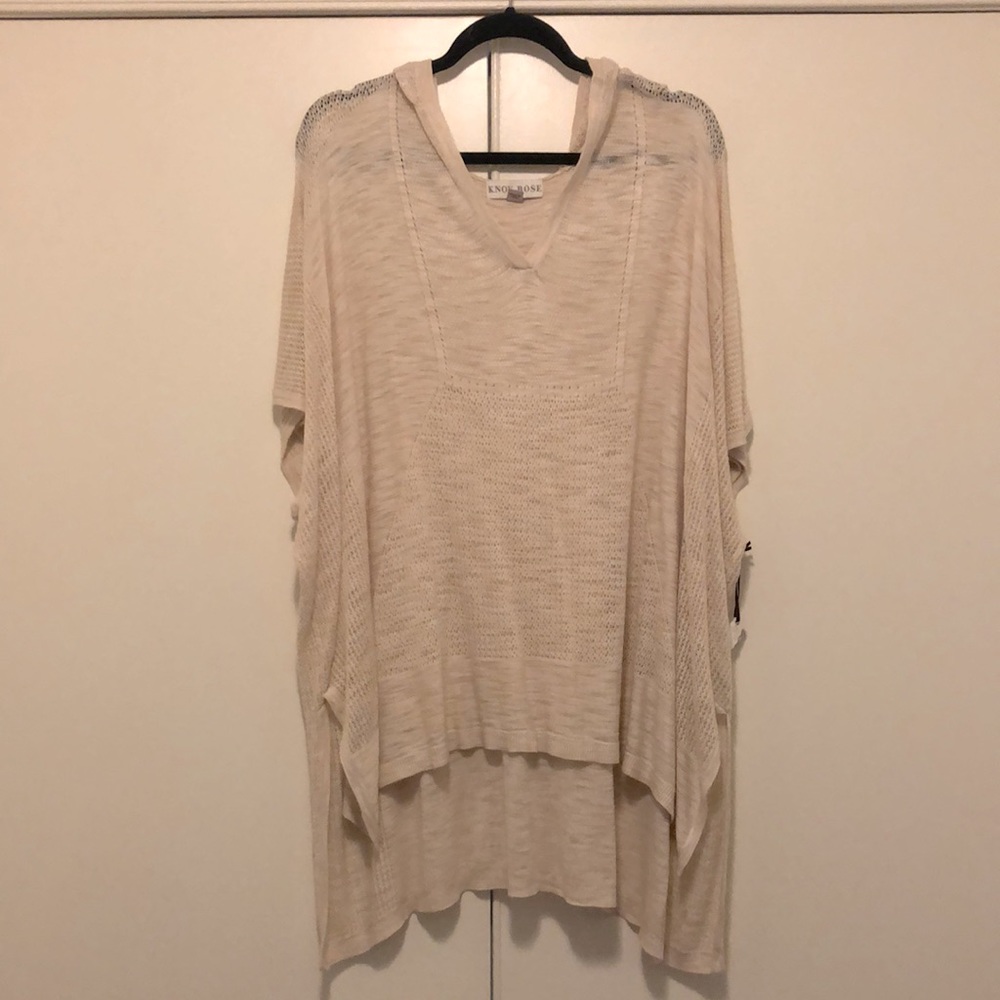 Knox Rose sweater/poncho